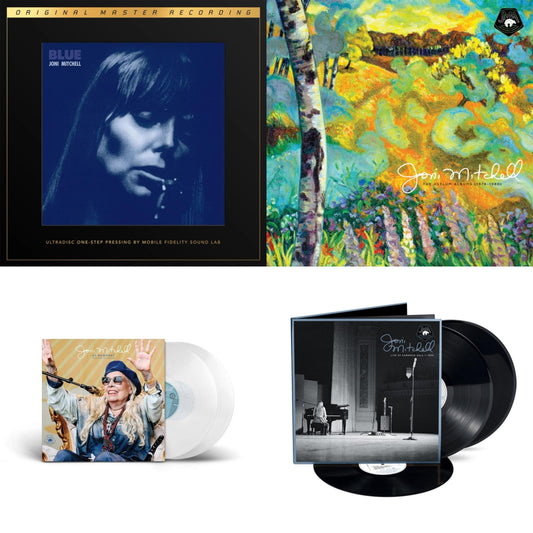 At Newport (2LP/Clear Vinyl) & Asylum Albums (1976-1980) (6LP/180G) & Live At Carnegie Hall 1969 (3LP) & Blue (2LP Box/180G/45RPM Supervinyl Ultradisc One-Step/Limited/Numbered)