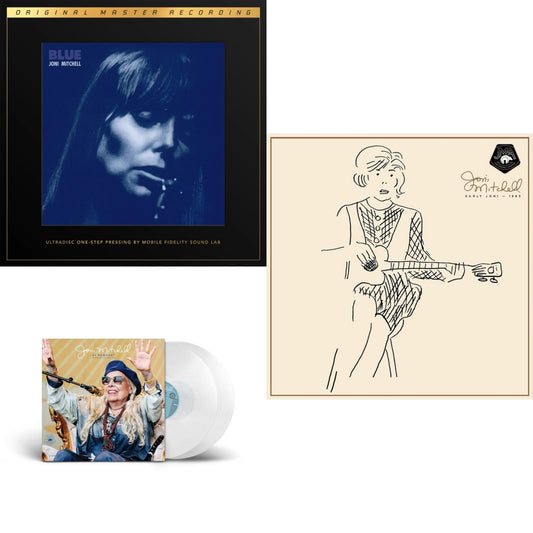 At Newport (2LP/Clear Vinyl) & Early Joni - 1963 & Blue (2LP Box/180G/45RPM Supervinyl Ultradisc One-Step/Limited/Numbered)