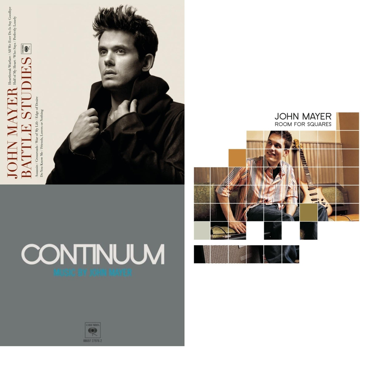 Continuum & Battle Studies & Room For Squares