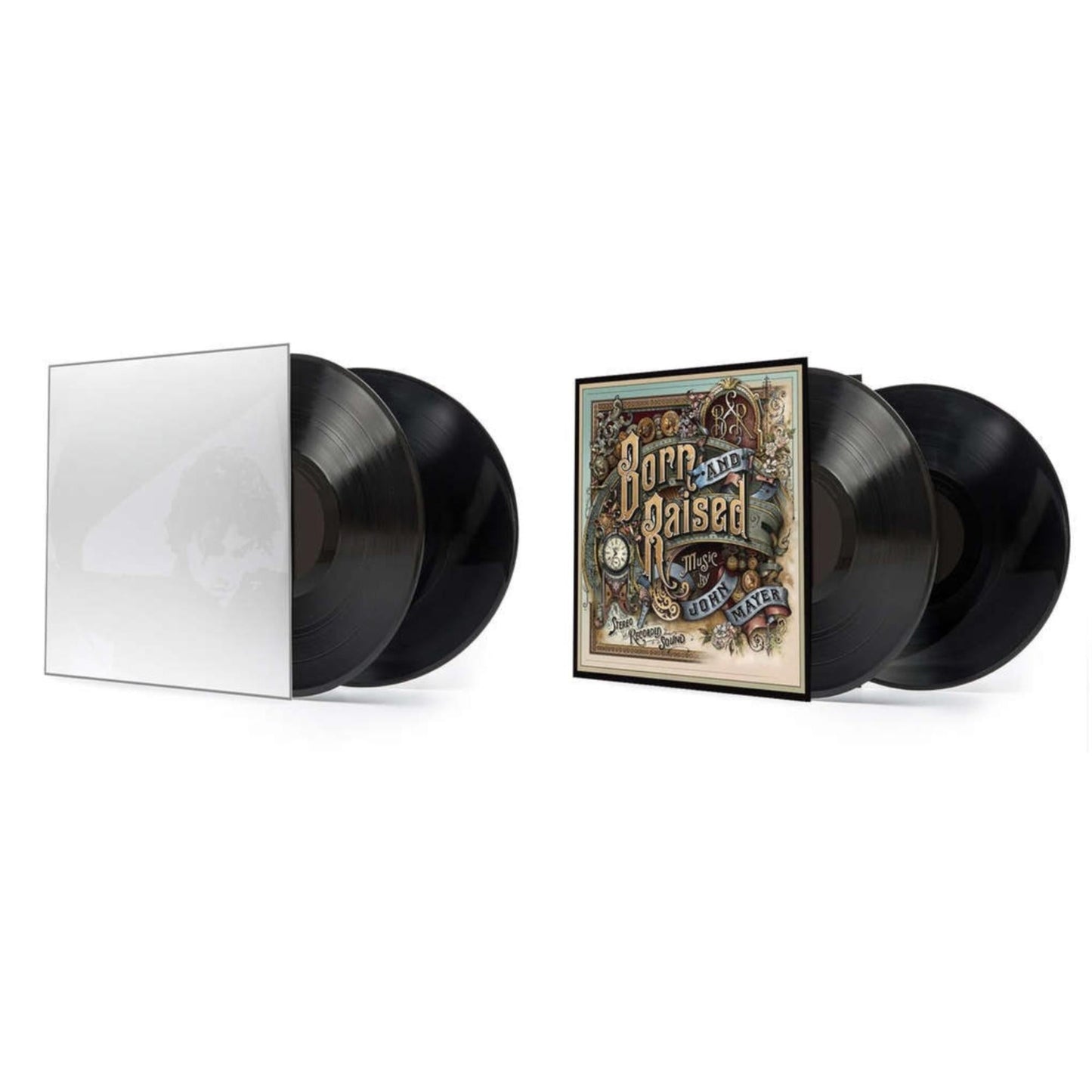 This is a 2 LP Vinyl SKU bundle.
1.This LP Vinyl is brand new.Format: LP VinylMusic Style: Folk RockThis item's title is: Born & Raised (2LP/CD/180G/Gatefold)Artist: John MayerBarcode: 886919760613Release Date: 6/12/2012
2.This LP Vinyl is brand new.