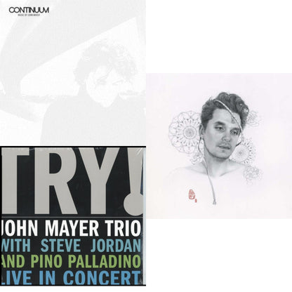 John Mayer - Try: Live In Concert & Continuum (180G) & Search For Everything (2LP/180G/Dl Code)