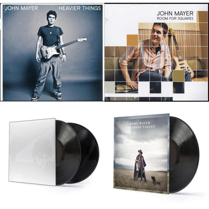 This is a 4 LP Vinyl SKU bundle.
1.This LP Vinyl is brand new.Format: LP VinylMusic Style: AcousticThis item's title is: Room For SquaresArtist: John MayerLabel: LEGACYBarcode: 696998529311Release Date: 9/18/2001
2.This LP Vinyl is brand new.