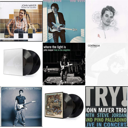 This is a 9 LP Vinyl SKU bundle.
1.This LP Vinyl is brand new.Format: LP VinylMusic Style: Indie PopThis item's title is: Sob Rock (180G)Artist: John MayerLabel: COLUMBIABarcode: 194398823515Release Date: 7/16/2021
2.This LP Vinyl is brand new.