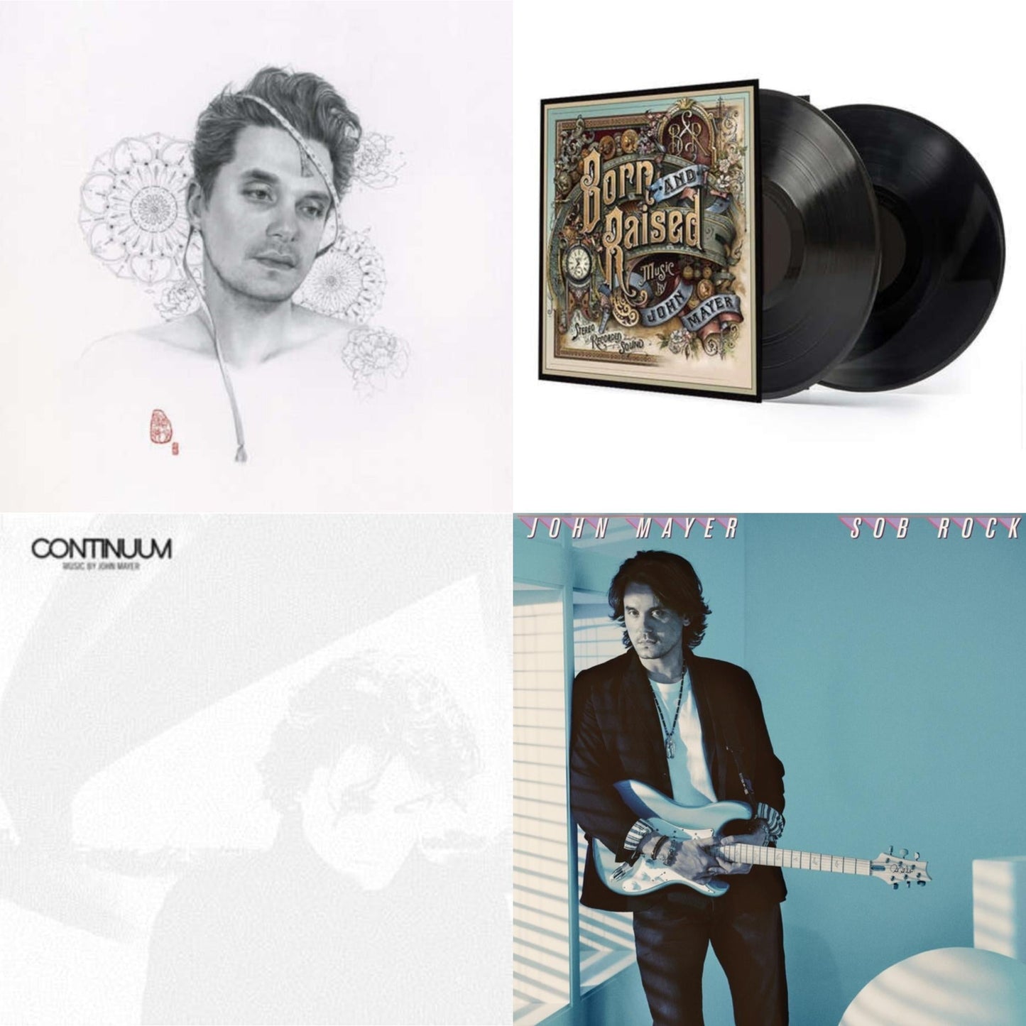 Sob Rock (180G) & Born & Raised (2LP/CD/180G/Gatefold) & Continuum (180G) & Search For Everything (2LP/180G/Dl Code)