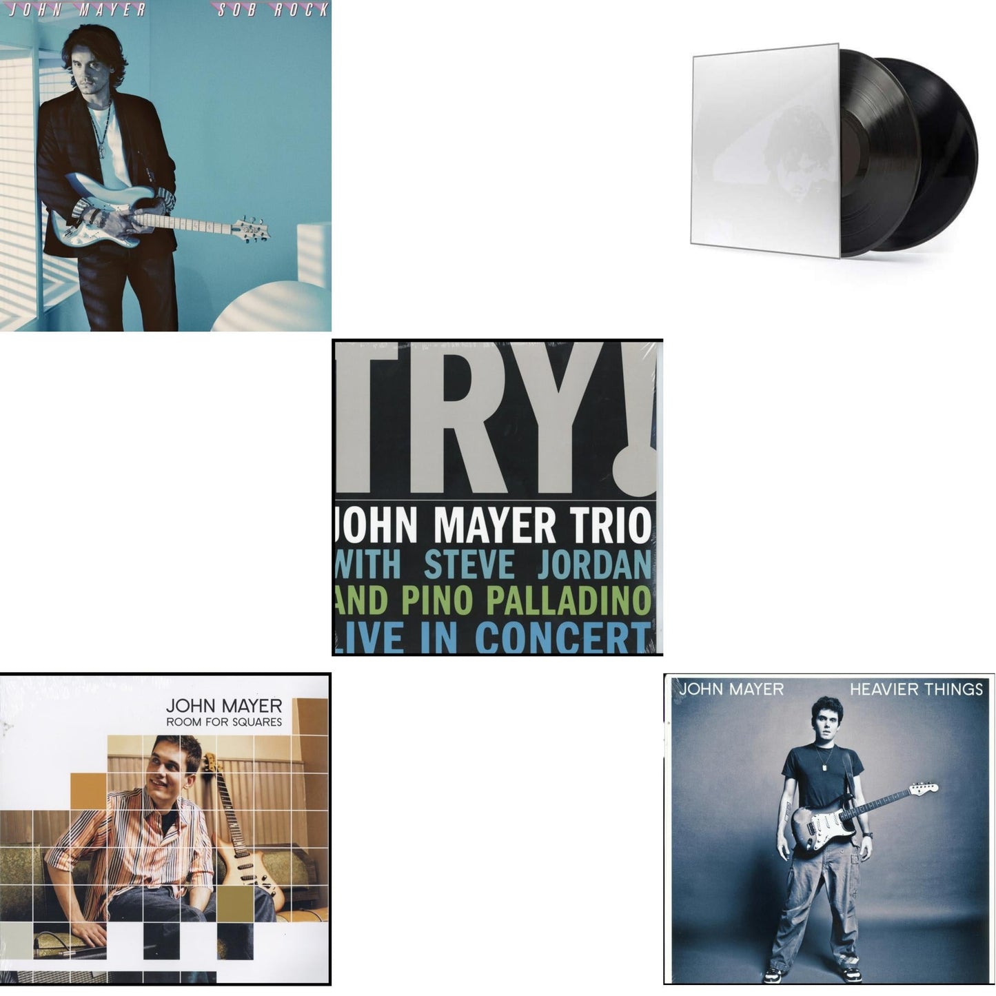 Sob Rock (180G) & Room For Squares & Try: Live In Concert & Continuum (2LP/180G/Revised Standard Package) & Heavier Things (180G)