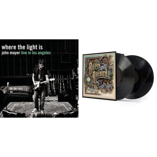 Where The Light Is (4LP) & Born & Raised (2LP/CD/180G/Gatefold)