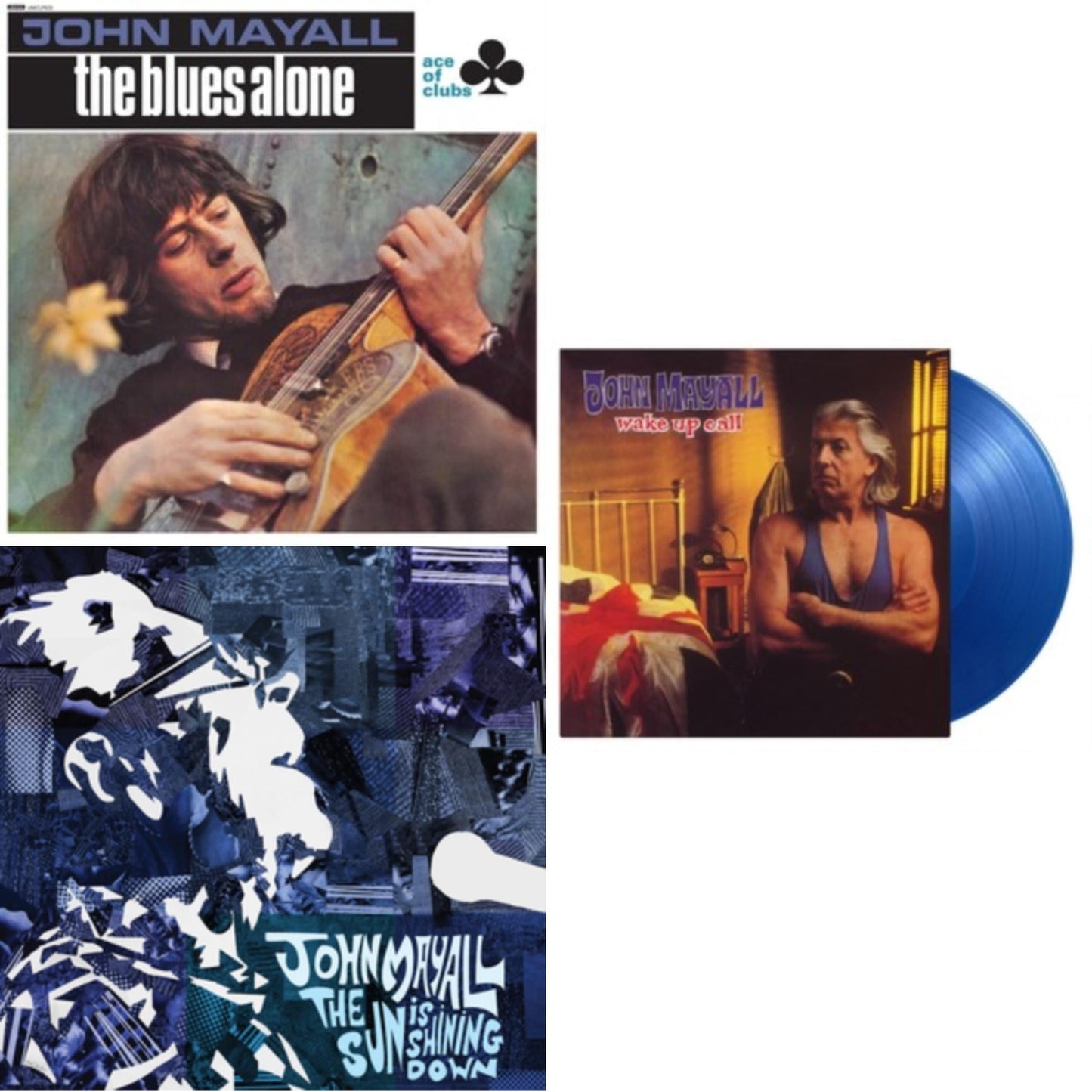 Blues Alone & Sun Is Shining Down & Wake Up Call (180G/Translcuent Blue LP Vinyl)