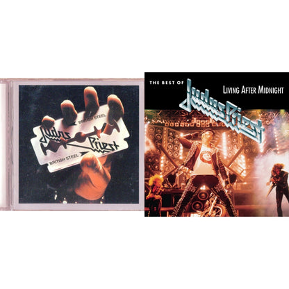 Judas Priest - Best Of Judas Priest: Living After Midnight & British Steel - CD Bundle