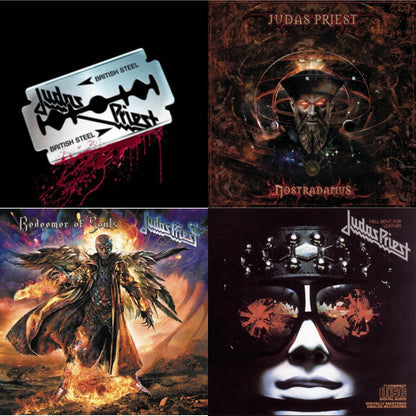 Nostradamus & British Steel (30Th Anniversary Legacy Edition) & Hell Bent For Leather & Redeemer Of Souls