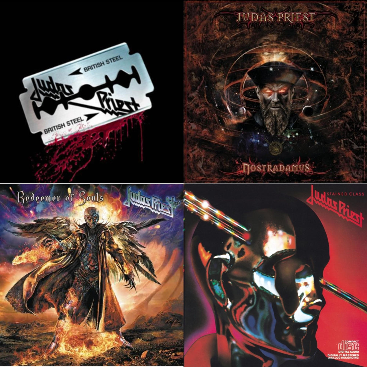 Nostradamus & British Steel (30Th Anniversary Legacy Edition) & Stained Class & Redeemer Of Souls