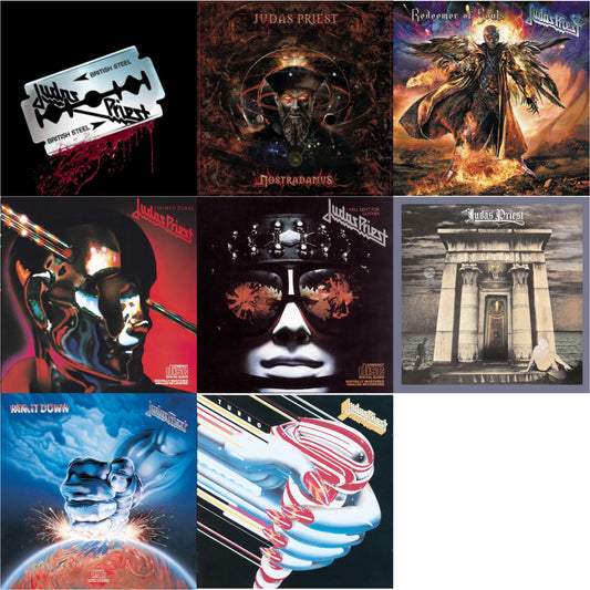 Nostradamus & British Steel (30Th Anniversary Legacy Edition) & Ram It Down & Stained Class & Turbo & Hell Bent For Leather & Sin After Sin & Redeemer Of Souls