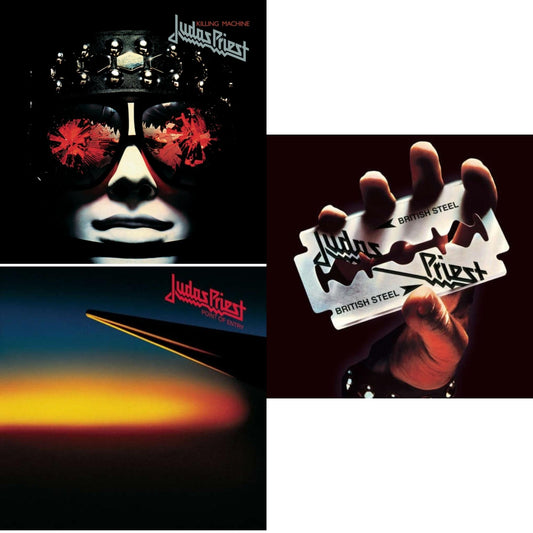 Killing Machine (180G/Dl Card) & Point Of Entry (180G/Dl Card) & British Steel (180G)(Dl Code)