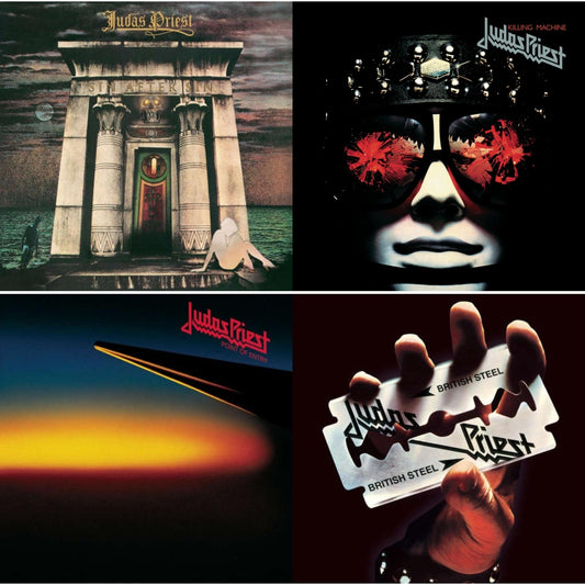 Sin After Sin (180G/Dl Card) & Killing Machine (180G/Dl Card) & Point Of Entry (180G/Dl Card) & British Steel (180G)(Dl Code)