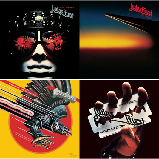 Killing Machine (180G/Dl Card) & Point Of Entry (180G/Dl Card) & Screaming For Vengeance (180G/Dl Card) & British Steel (180G)(Dl Code)