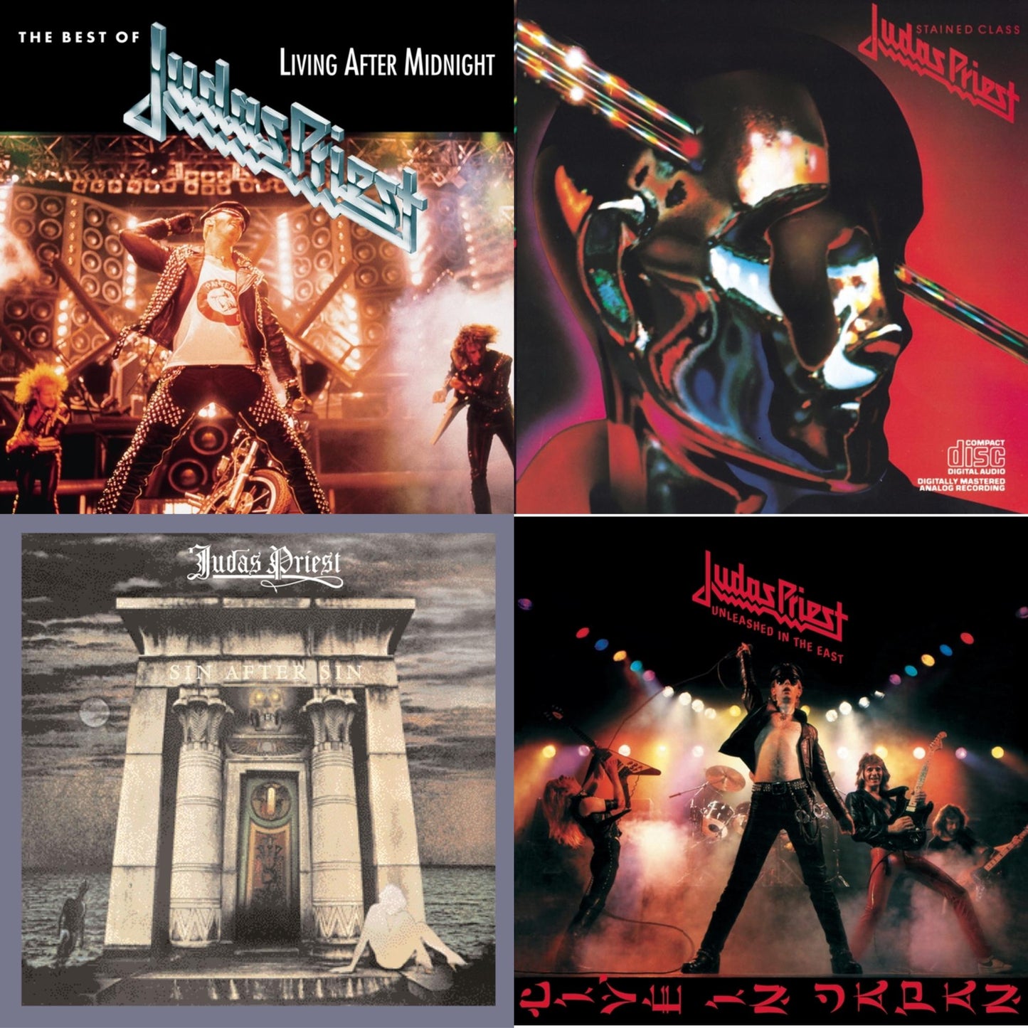Best Of Judas Priest: Living After Midnight & Stained Class & Sin After Sin & Unleashed In The East
