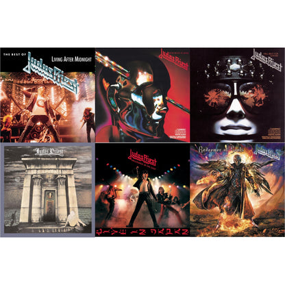Best Of Judas Priest: Living After Midnight & Stained Class & Hell Bent For Leather & Sin After Sin & Unleashed In The East & Redeemer Of Souls