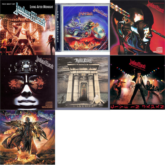 Best Of Judas Priest: Living After Midnight & Painkiller & Stained Class & Hell Bent For Leather & Sin After Sin & Unleashed In The East & Redeemer Of Souls