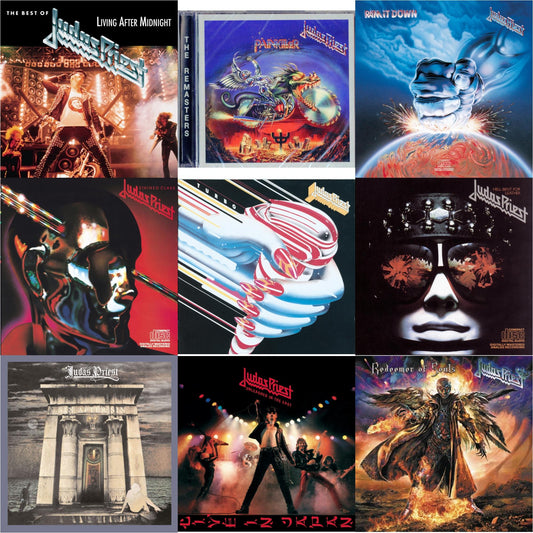 Best Of Judas Priest: Living After Midnight & Painkiller & Ram It Down & Stained Class & Turbo & Hell Bent For Leather & Sin After Sin & Unleashed In The East & Redeemer Of Souls