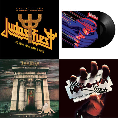 This is a 4 LP Vinyl SKU bundle.
1.This LP Vinyl is brand new.Format: LP VinylMusic Style: Tech HouseThis item's title is: Reflections - 50 Heavy Metal Years Of Music (2LP/180G/Red Vinyl)Artist: Judas PriestLabel: LEGACYBarcode: 194398917818Release Date: 10/15/2021
2.