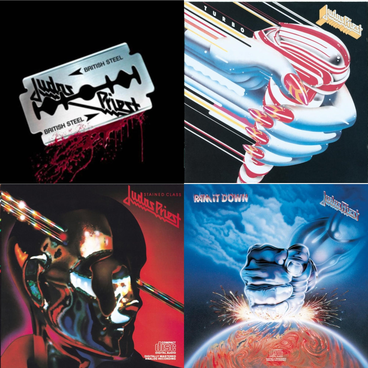 British Steel (30Th Anniversary Legacy Edition) & Ram It Down & Stained Class & Turbo