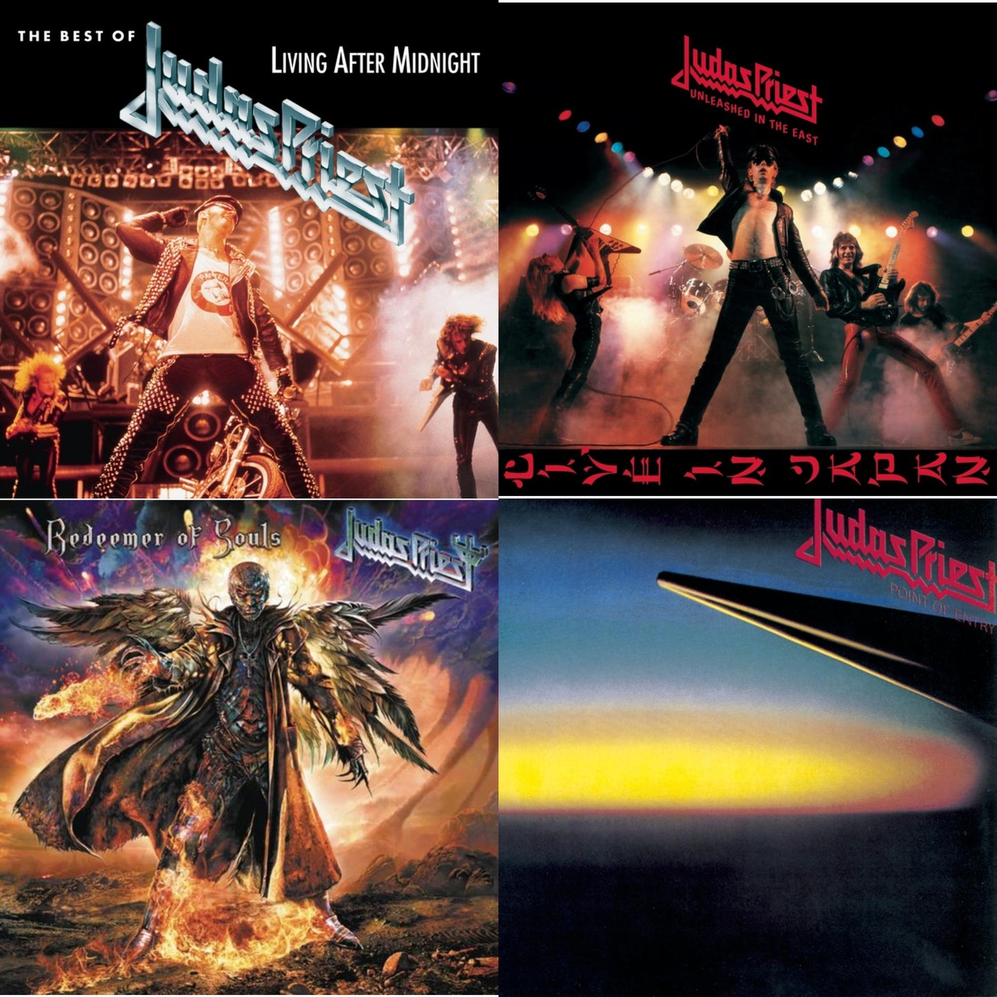 Best Of Judas Priest: Living After Midnight & Point Of Entry & Unleashed In The East & Redeemer Of Souls