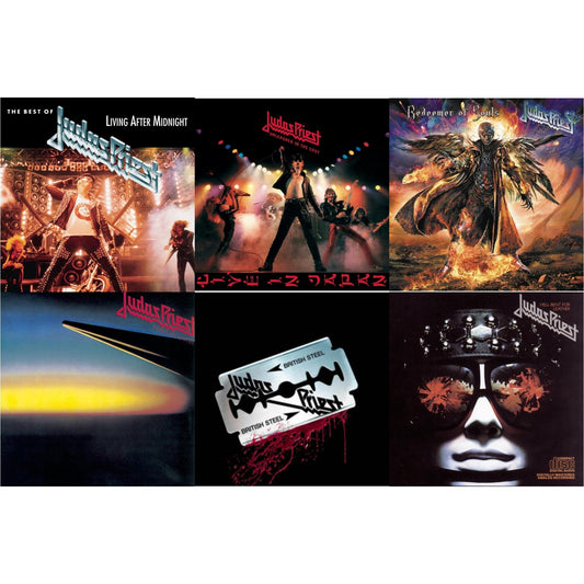 Best Of Judas Priest: Living After Midnight & British Steel (30Th Anniversary Legacy Edition) & Hell Bent For Leather & Point Of Entry & Unleashed In The East & Redeemer Of Souls