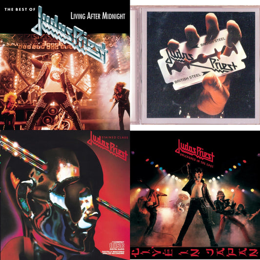 Best Of Judas Priest: Living After Midnight & British Steel & Stained Class & Unleashed In The East