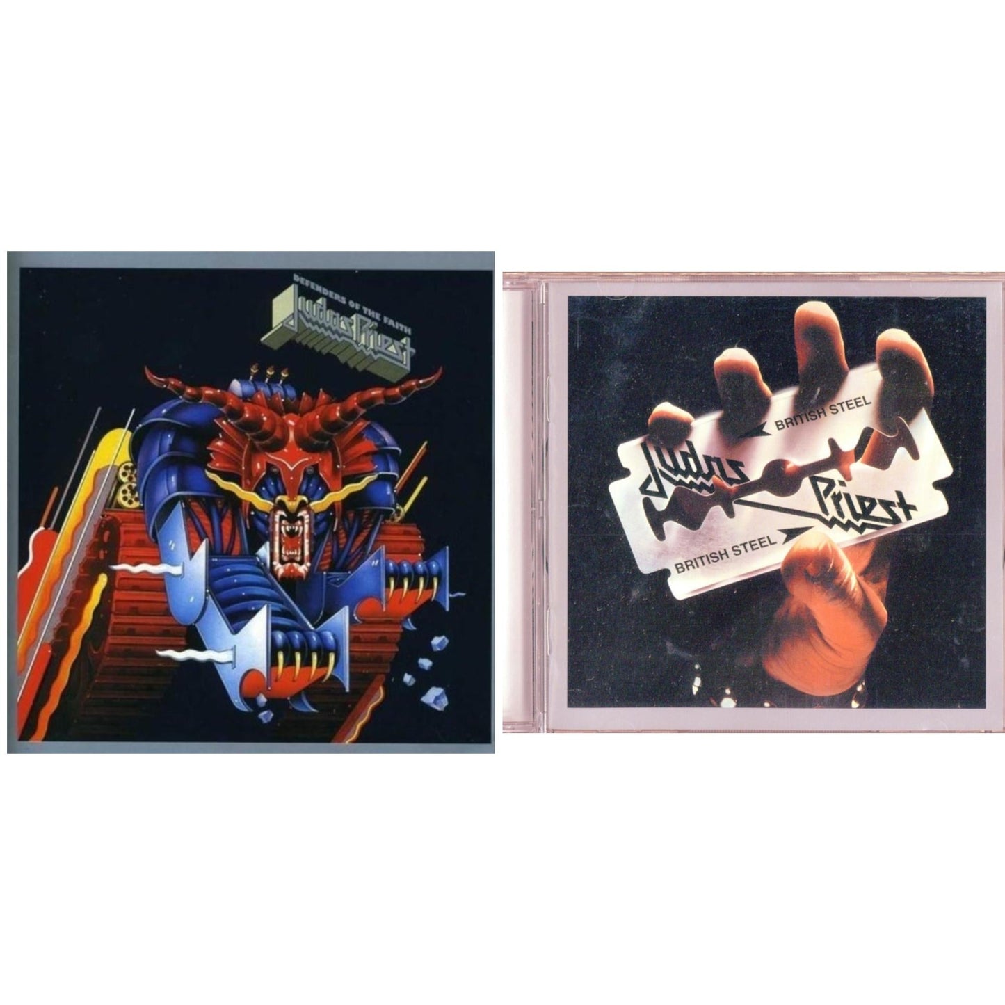 This is a 2 CD SKU bundle.
1.This CD is brand new.Format: CDMusic Style: Heavy MetalThis item's title is: Defenders Of The FaithArtist: Judas PriestLabel: LEGACYBarcode: 696998543829Release Date: 5/29/2001
2.This CD is brand new.