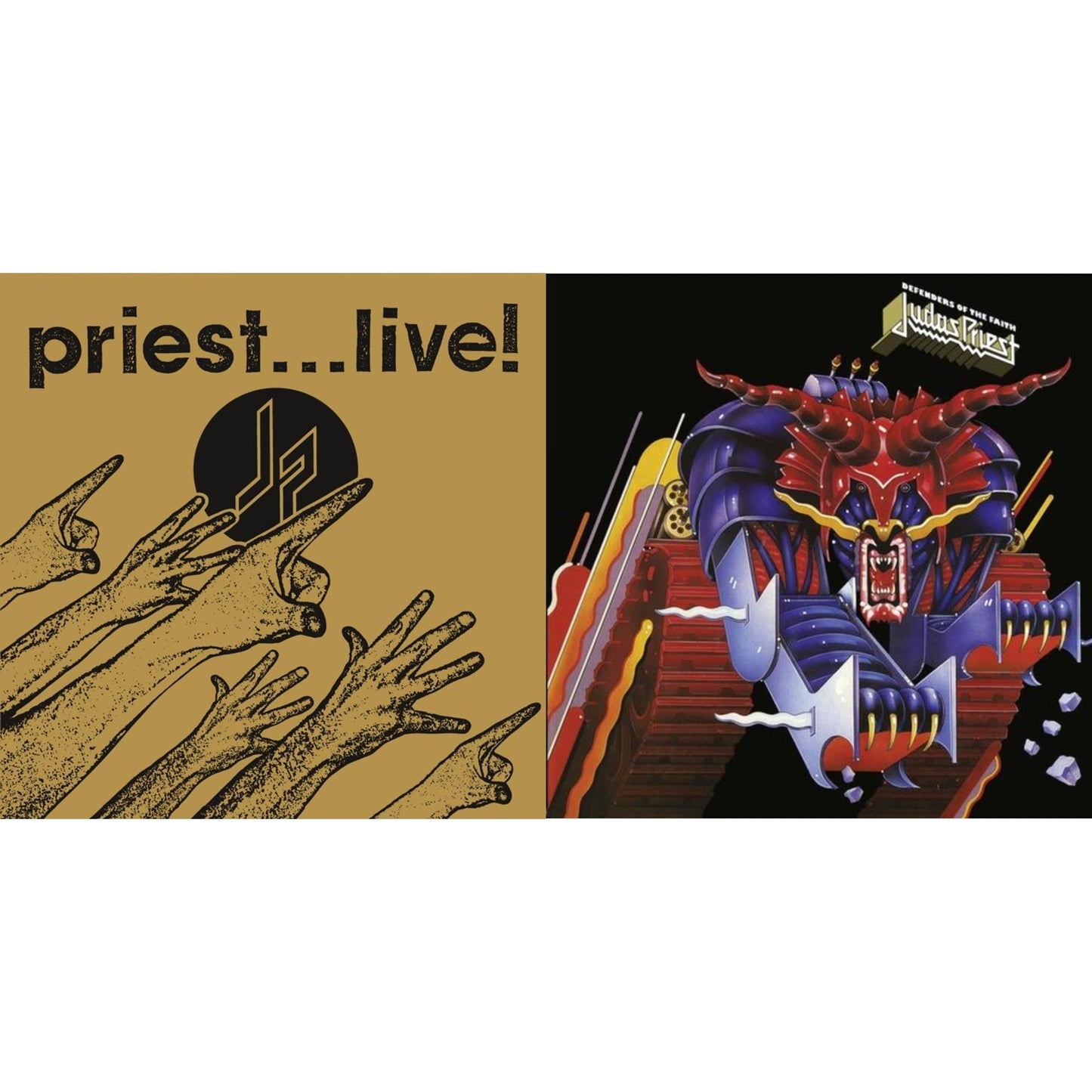 Priest... Live! (2 LP/180G/Dl Code) & Defenders Of The Faith (180G/Dl Code)