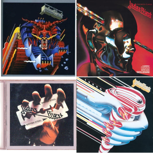 Defenders Of The Faith & British Steel & Stained Class & Turbo