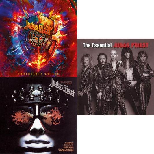 Invincible Shield & Hell Bent For Leather & Essential Judas Priest