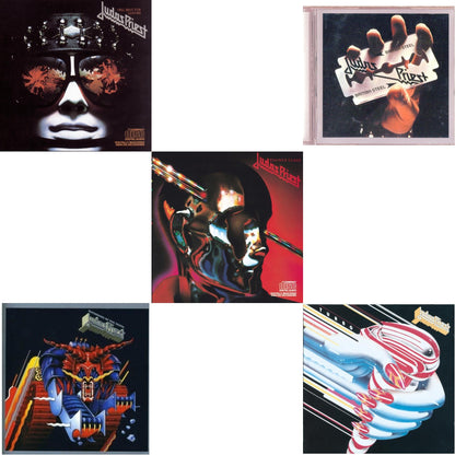 Defenders Of The Faith & British Steel & Stained Class & Turbo & Hell Bent For Leather