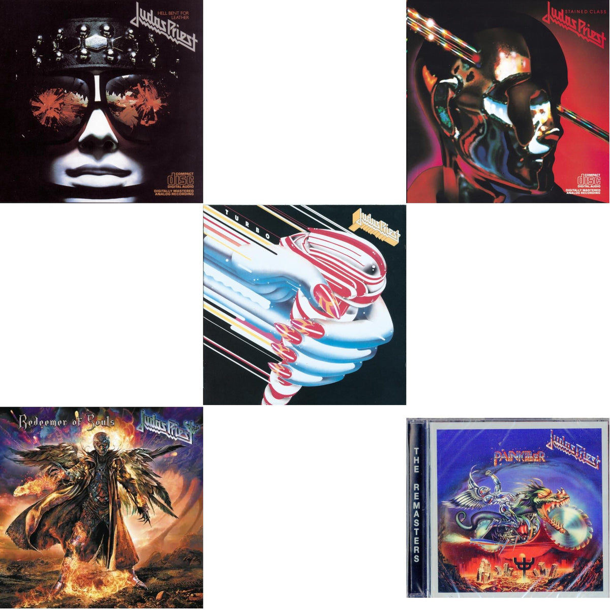 Painkiller & Stained Class & Turbo & Hell Bent For Leather & Redeemer Of Souls