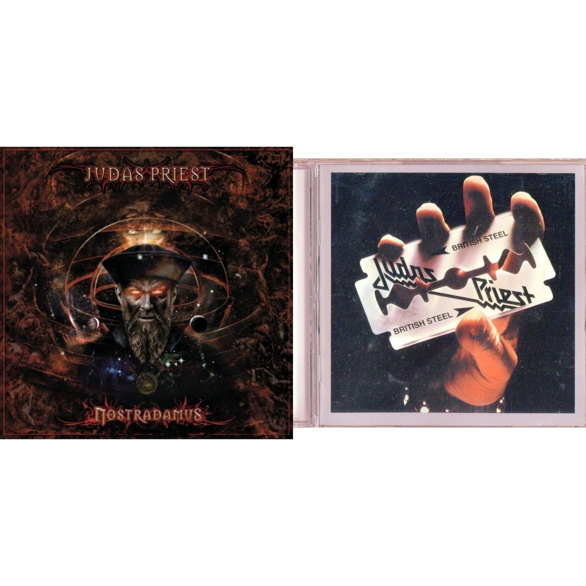 Judas Priest - British Steel & Nostradamus - CD Bundle