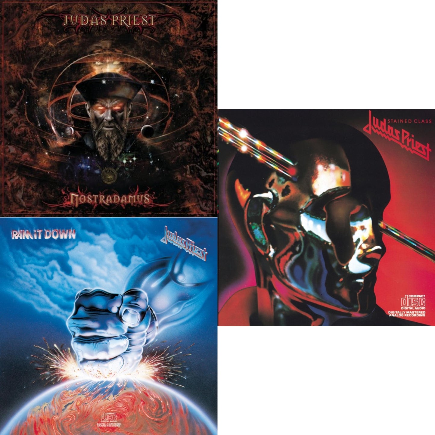 Nostradamus & Ram It Down & Stained Class