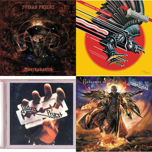 British Steel & Nostradamus & Screaming For Vengeance & Redeemer Of Souls