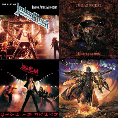 Best Of Judas Priest: Living After Midnight & Nostradamus & Unleashed In The East & Redeemer Of Souls