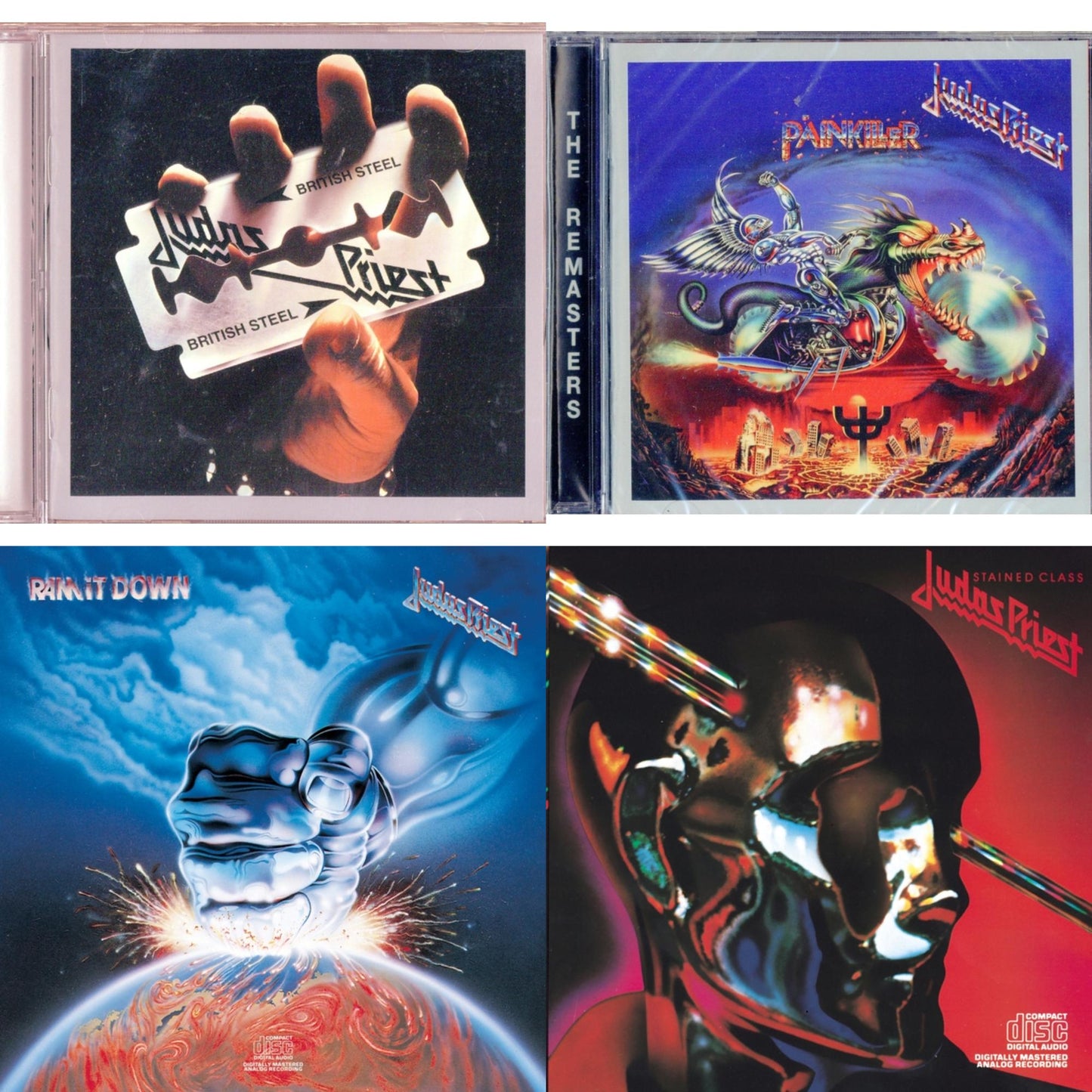 British Steel & Painkiller & Ram It Down & Stained Class