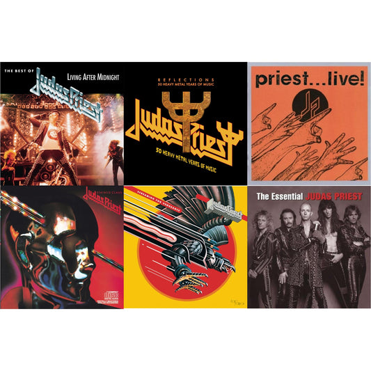 Best Of Judas Priest: Living After Midnight & Reflections - 50 Heavy Metal Years Of Music & Priest...Live! & Stained Class & Screaming For Vengeance & Essential Judas Priest