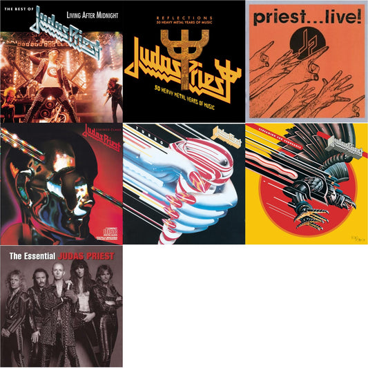 Best Of Judas Priest: Living After Midnight & Reflections - 50 Heavy Metal Years Of Music & Priest...Live! & Stained Class & Turbo & Screaming For Vengeance & Essential Judas Priest