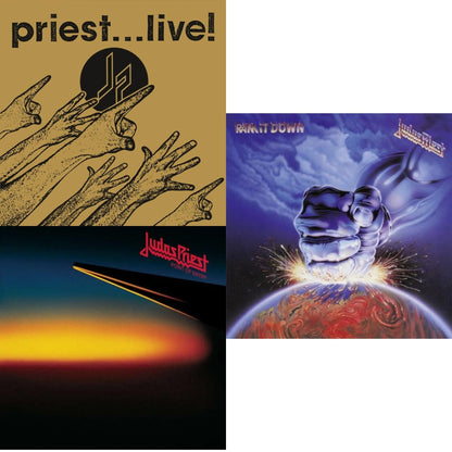 Priest... Live! (2 LP/180G/Dl Code) & Point Of Entry (180G/Dl Card) & Ram It Down (180G/Dl Code)