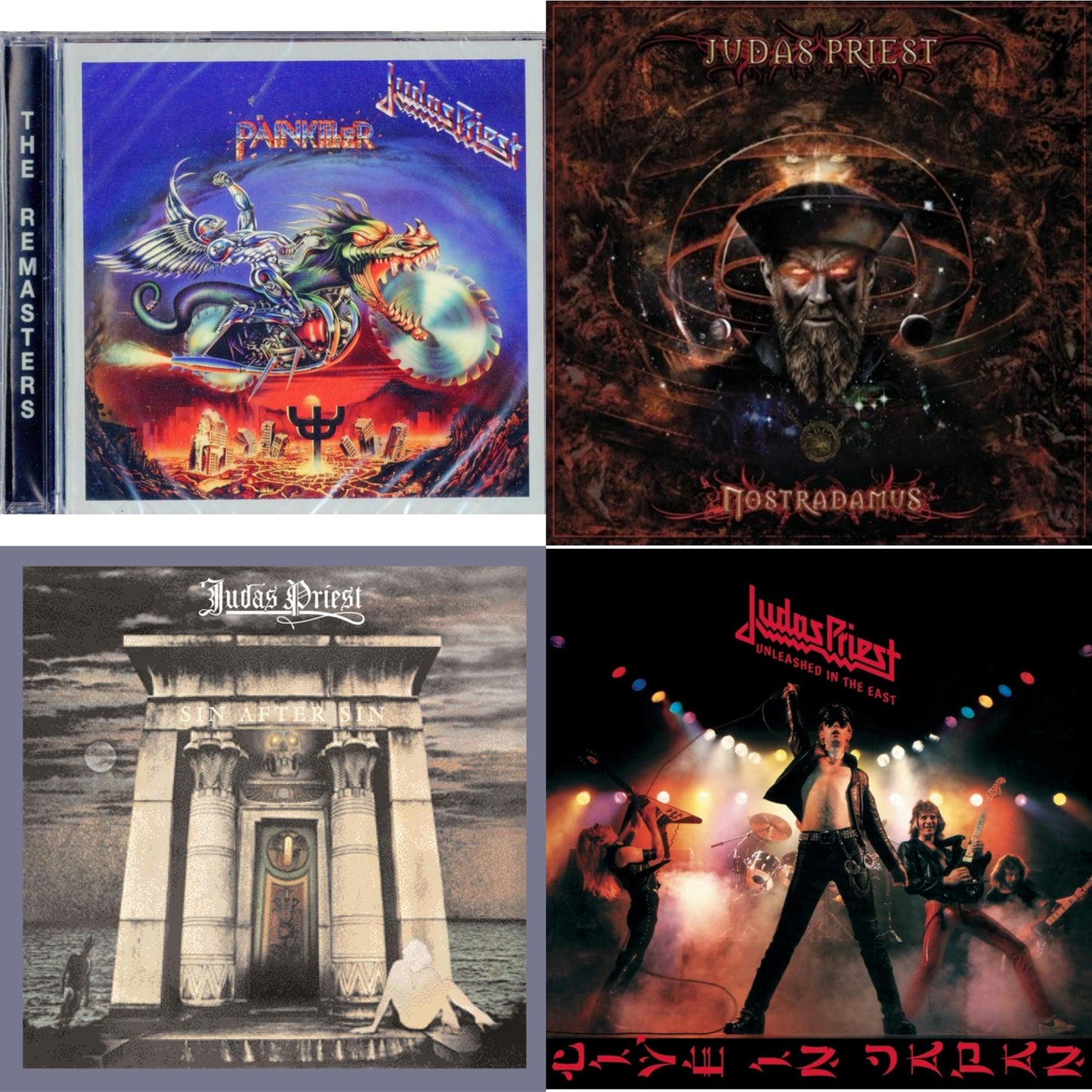 Painkiller & Nostradamus & Sin After Sin & Unleashed In The East