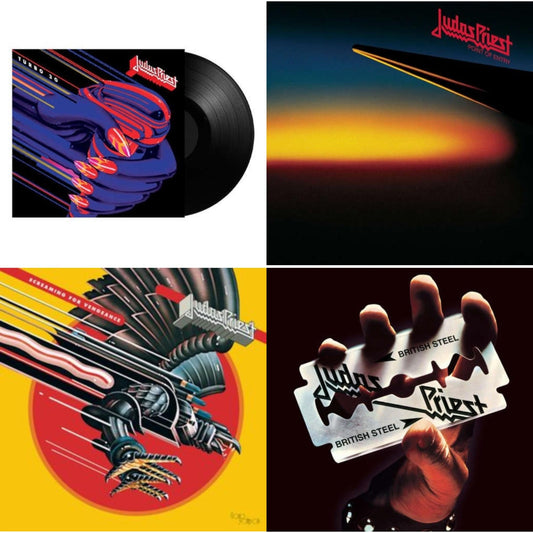 Turbo 30 (150G) & Point Of Entry (180G/Dl Card) & Screaming For Vengeance (180G/Dl Card) & British Steel (180G)(Dl Code)