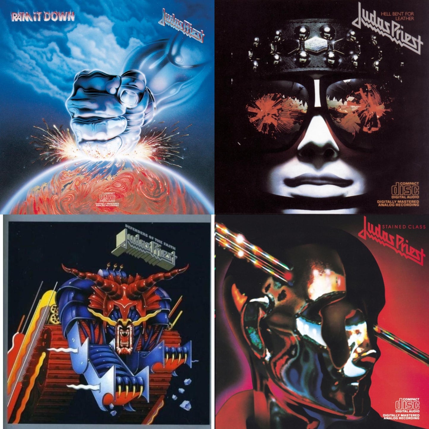 Defenders Of The Faith & Ram It Down & Stained Class & Hell Bent For Leather