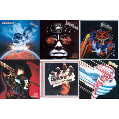 Defenders Of The Faith & British Steel & Ram It Down & Stained Class & Turbo & Hell Bent For Leather