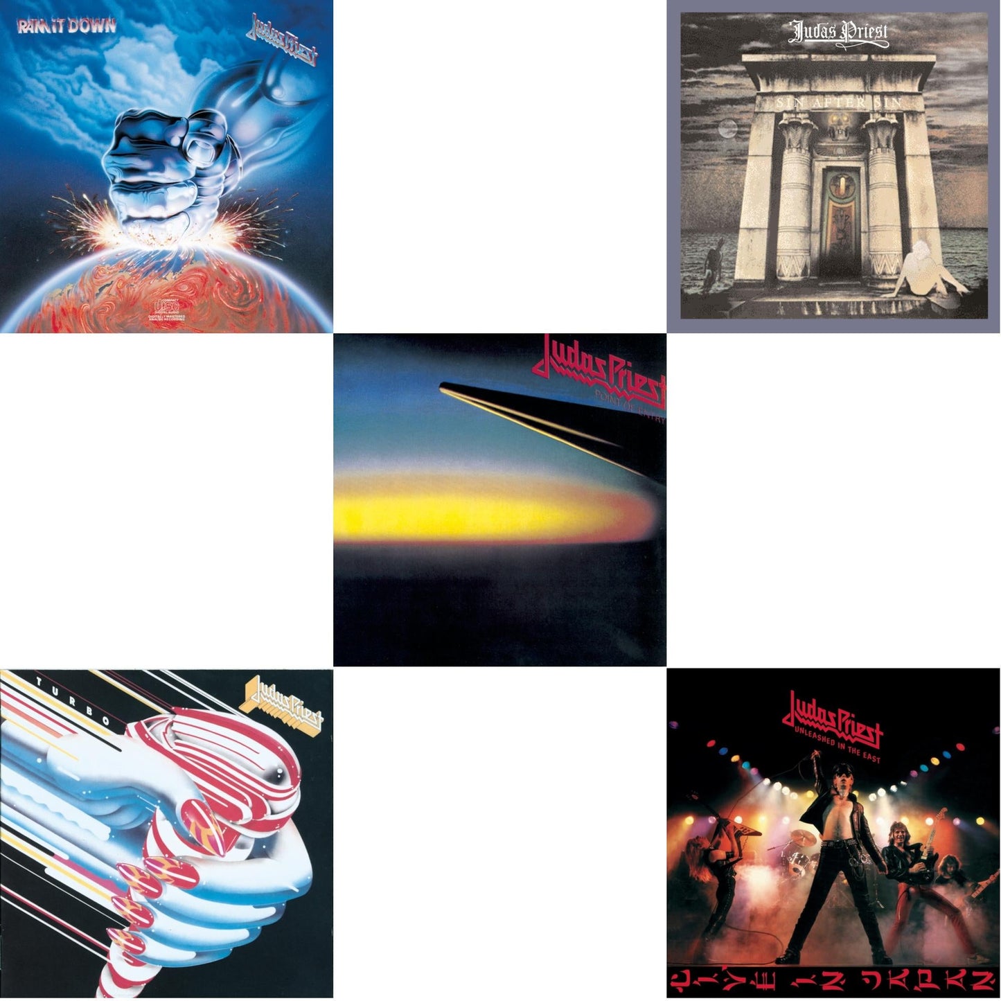 Ram It Down & Turbo & Point Of Entry & Sin After Sin & Unleashed In The East