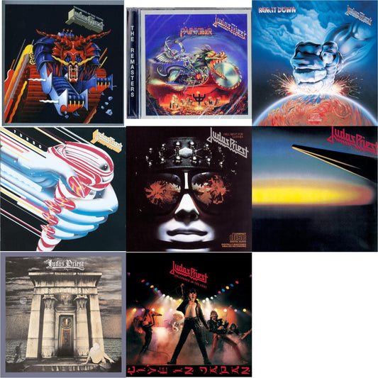 Defenders Of The Faith & Painkiller & Ram It Down & Turbo & Hell Bent For Leather & Point Of Entry & Sin After Sin & Unleashed In The East