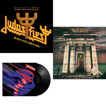 This is a 3 LP Vinyl SKU bundle.
1.This LP Vinyl is brand new.Format: LP VinylMusic Style: Tech HouseThis item's title is: Reflections - 50 Heavy Metal Years Of Music (2LP/180G/Red Vinyl)Artist: Judas PriestLabel: LEGACYBarcode: 194398917818Release Date: 10/15/2021
2.