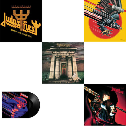 This is a 5 LP Vinyl SKU bundle.
1.This LP Vinyl is brand new.Format: LP VinylMusic Style: Tech HouseThis item's title is: Reflections - 50 Heavy Metal Years Of Music (2LP/180G/Red Vinyl)Artist: Judas PriestLabel: LEGACYBarcode: 194398917818Release Date: 10/15/2021
2.