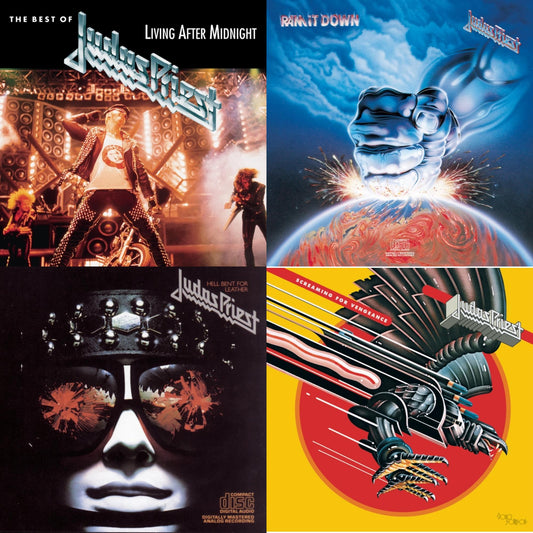 Best Of Judas Priest: Living After Midnight & Ram It Down & Hell Bent For Leather & Screaming For Vengeance